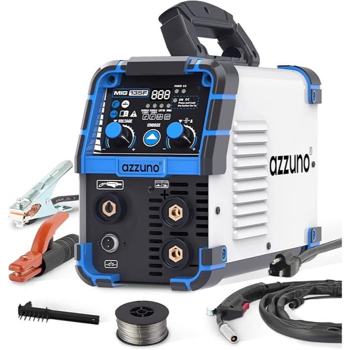 Azzuno MIG135R 3-in-1 Multiprocess MIG Welder
